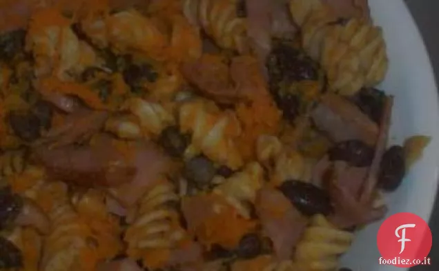 Pasta di zucca e prosciutto di fagioli neri-Glutine / Lattosio Fre