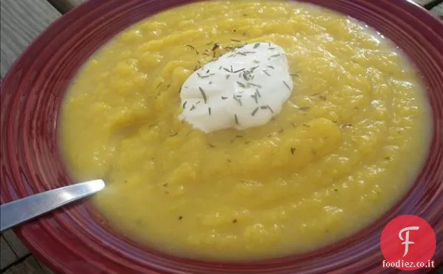 Zucchine e mais con formaggio