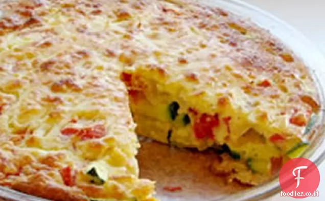 Torta di pomodoro zucchine