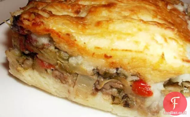 Lasagne di zucchine italiane