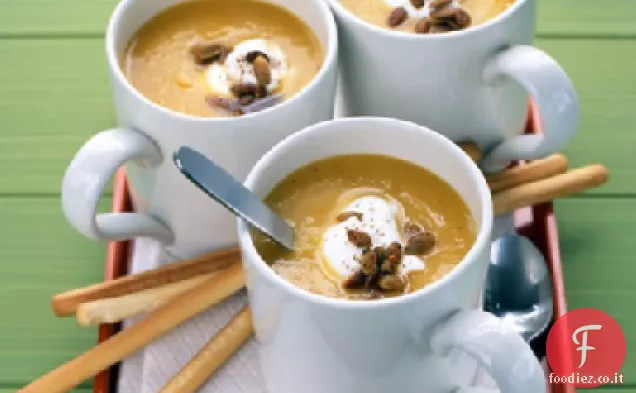 Zuppa di zucca passata