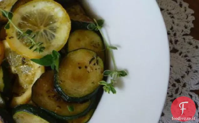 Squash estivo Saltate in padella
