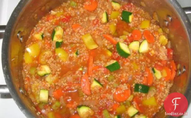 Stufato di quinoa peruviana....(Vegano / vegetariano)