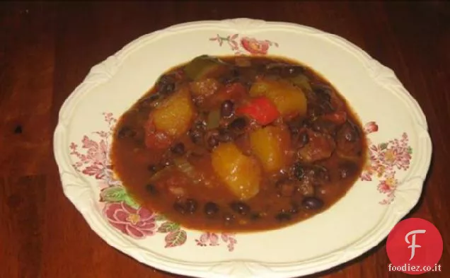 Fagioli neri Butternut Squash Chili