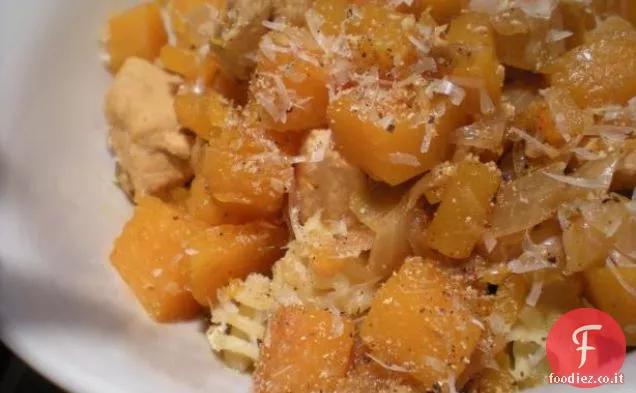 Pollo con zucca