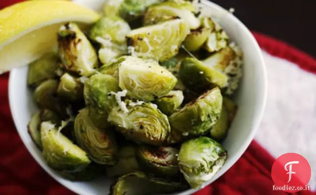 Cavoletti di Bruxelles alla Romana arrostiti