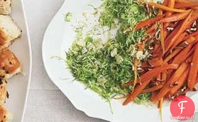 Cavoletti di Bruxelles saltati con semi di papavero