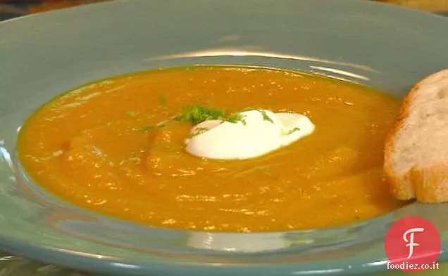 Zuppa di zucca al curry