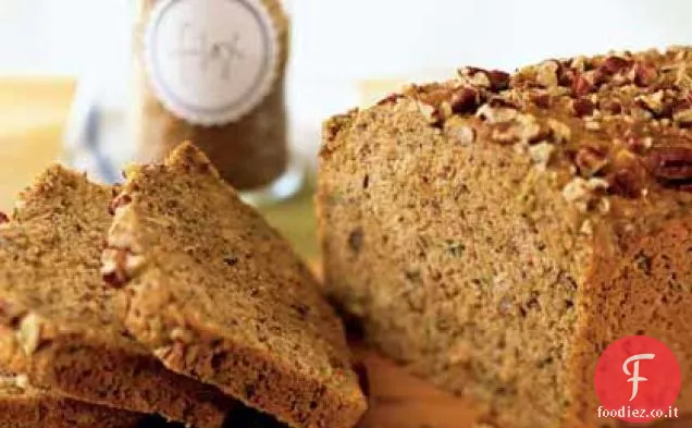 Zucchine-Pane di semi di lino pecan