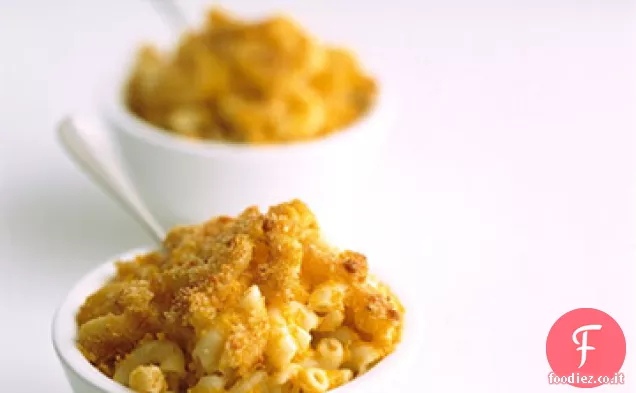 Maccheroni e formaggio sani