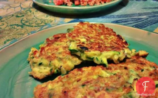 Frittelle di zucchine dorate