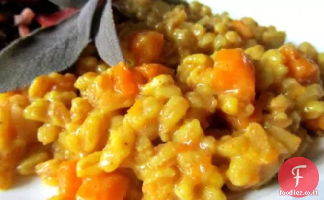 Risotto al Farro con Zucca