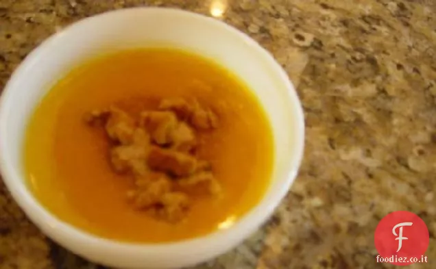Zuppa di zucca dolce e cremosa
