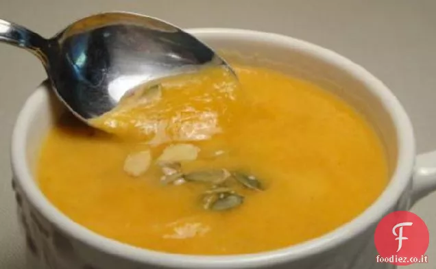 Zuppa di zucca di mele
