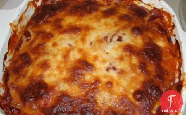 Spaghetti Squash Lasagna Casseruola (basso contenuto di carboidrati)