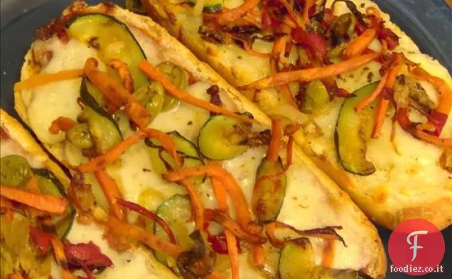 Alla griglia Veggie Pane francese Pizza