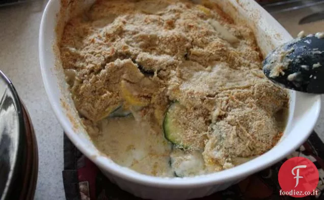 Facile Formaggio Zucchine Gratin