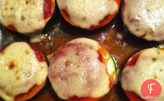 Pizza alle zucchine grigliate