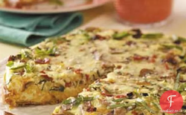 Cheddar-Veggie Antipasto Torte Ricetta