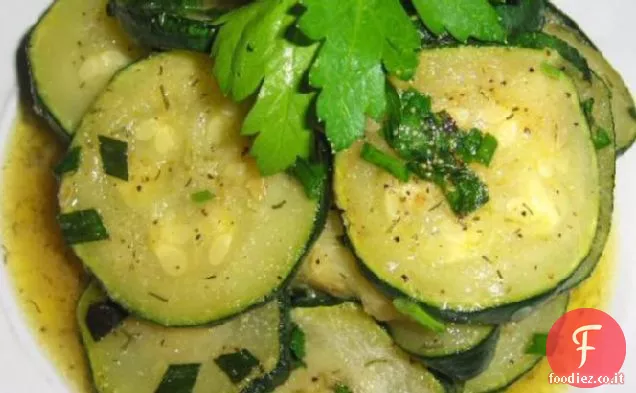 Zucchine con Erbe estive