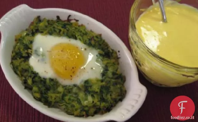 Uova al forno in zucchine (L'Epicure vegetariana)
