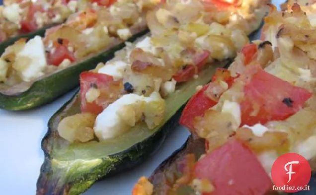 Zucchine ripiene proprio come Martha