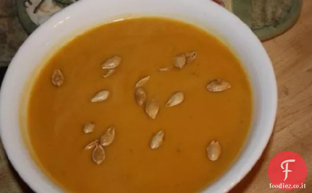 Zuppa di zucca in stile tailandese