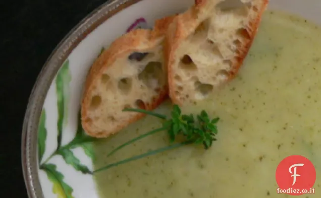 Crema di Zucchine e zuppa di anice