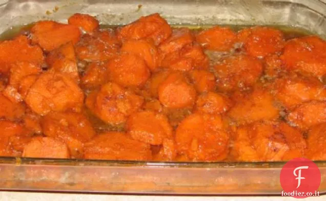Patate dolci del ringraziamento della nonna