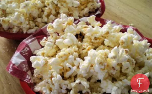 Popcorn Dolce e Salato con Miele e Parmigiano