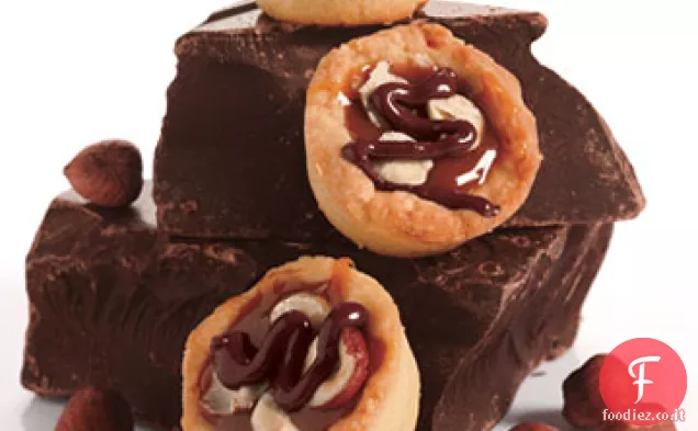 Mini Tartellette al Caramello e Nocciola