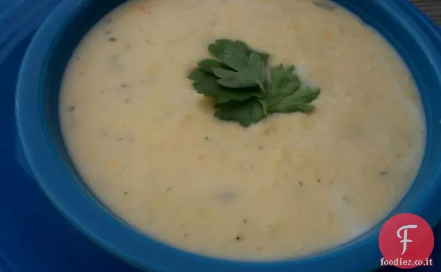 Zuppa di patate cheddar