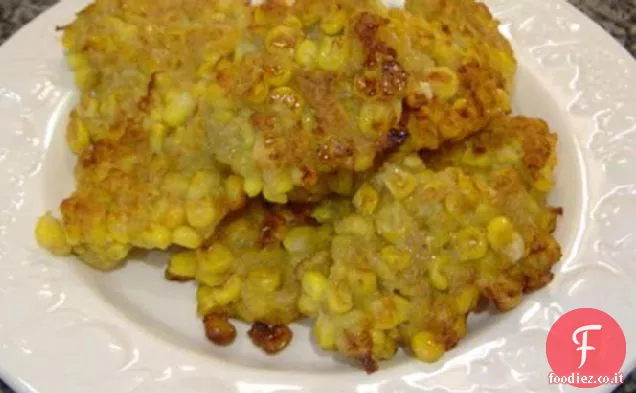 Frittelle di mais dolce tailandese