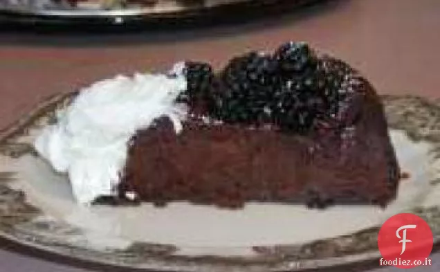 Torta di mousse al cioccolato