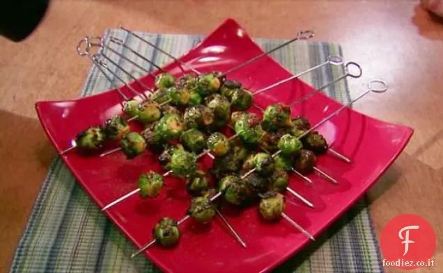 Cavoletti di Bruxelles alla griglia