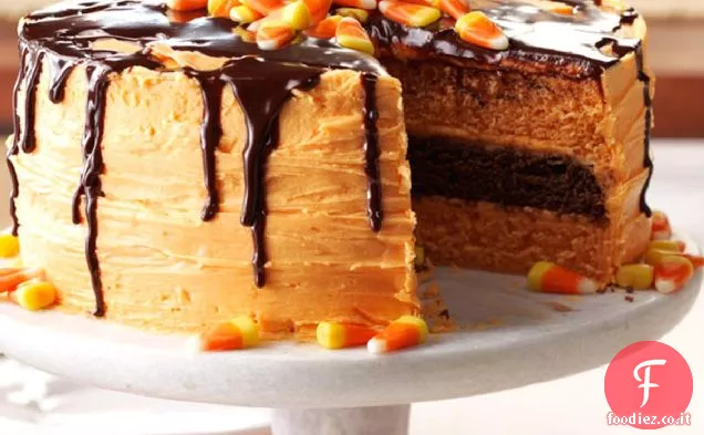 Torta di strato di Halloween