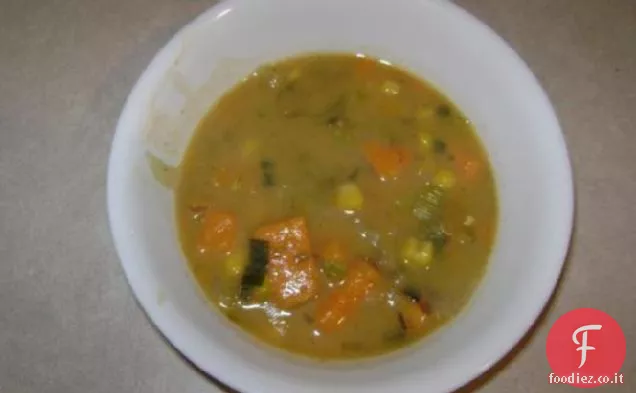 Zuppa di patate dolci