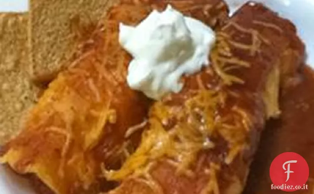 Enchiladas di patate dolci