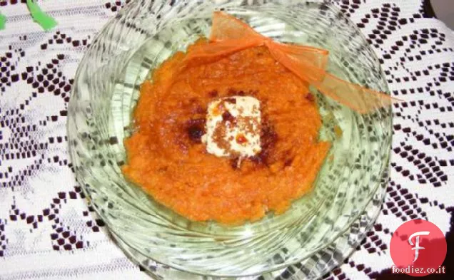Patate dolci candite all'arancia