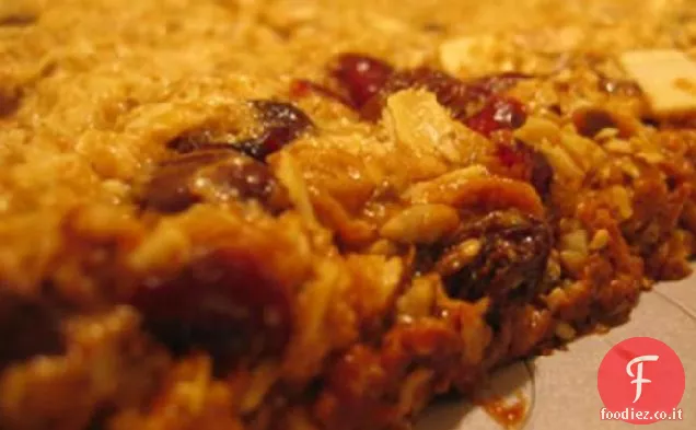 Barrette di muesli gommose fatte in casa