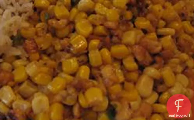 Subji di mais dolce con Paneer e anacardi