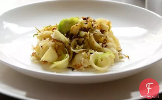 Orecchiette con Cavoletti di Bruxelles Tostati croccanti