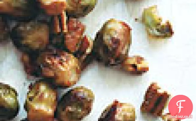 Cavoletti di Bruxelles con noci Pecan imburrate