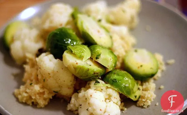 Insalata di cavolfiore e Bruxelles