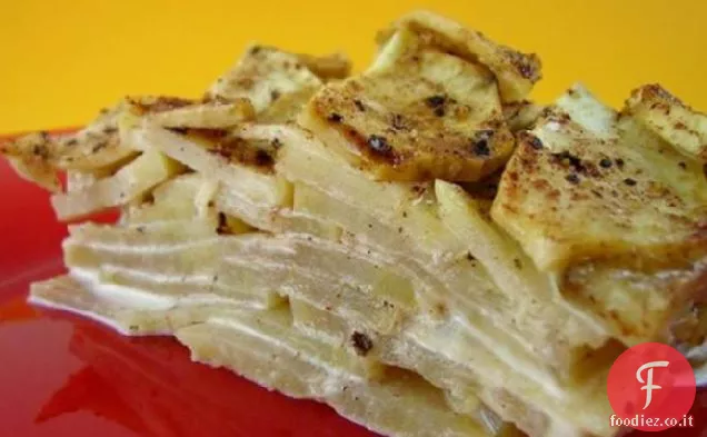 Gratin di patate dolci