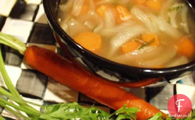 Zuppa di carote e quinoa