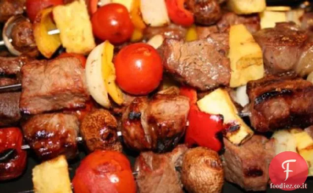 Dolce bistecca Kabobs