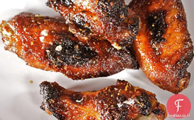 Ali di pollo speziate e dolci