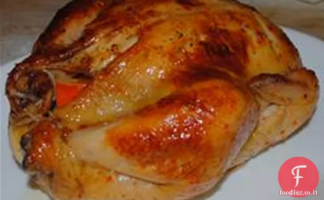 Pollo al forno dolce e piccante