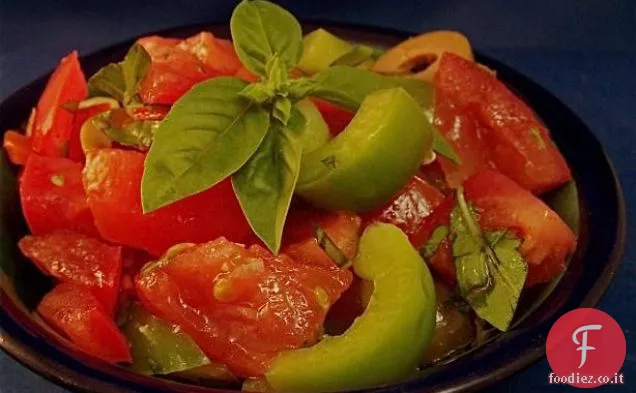 Pasta con Salsiccia, Pomodori e panna